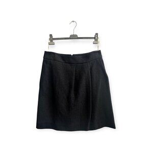 Marni Textured Mini Skirt – Black/Navy, Made in Italy, Size 44 Italy